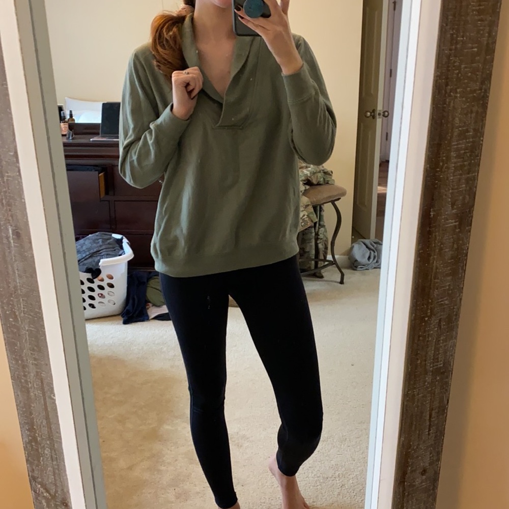Sage green pullover